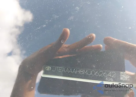 2021 Toyota Venza Limited из США, поврежденный, VIN JTEAAAAH8MJ062642